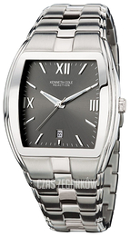Kenneth Cole Czarny/Stal Ø40 mm KC3566