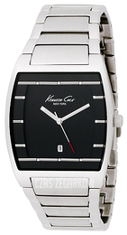 Kenneth Cole Czarny/Stal Ø39 mm KC3866