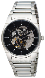 Kenneth Cole Czarny/Stal Ø42 mm KC3898