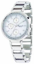 Kenneth Cole Biały/Stal Ø38 mm KC4663