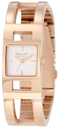 Kenneth Cole Biały/Stal w kolorze różowego złota KC4767