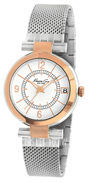 Kenneth Cole Biały/Stal Ø38 mm KC4869