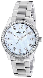 Kenneth Cole Biały/Stal Ø42 mm KC4894