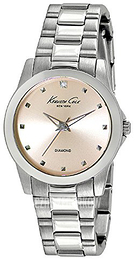 Kenneth Cole Diamond Różowy/Stal Ø35 mm KC4994