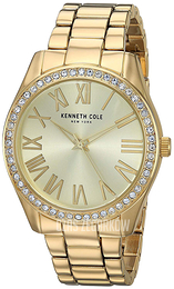Kenneth Cole Szampański/Stal w odcieniu złota Ø39.5 mm KC5066