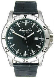 Kenneth Cole Czarny/Skóra Ø45 mm KC5162