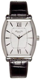 Kenneth Cole Srebrny/Skóra Ø40 mm KC5164