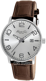 Kenneth Cole Modern Core Srebrny/Stal Ø42 mm KC8006