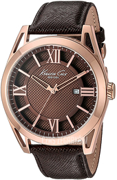 Kenneth Cole Classic Brązowy/Skóra Ø44 mm KC8073
