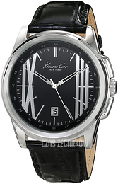 Kenneth Cole Classic Czarny/Skóra Ø44 mm KC8095