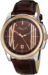 Kenneth Cole Brązowy/Skóra Ø44 mm KC8096