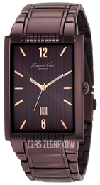Kenneth Cole Brązowy/Stal Ø33 mm KC9046