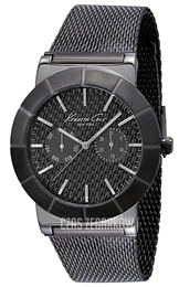 Kenneth Cole Dress Sport Czarny/Stal Ø42 mm KC9227