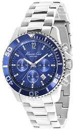 Kenneth Cole Niebieski/Stal Ø44 mm KC9251