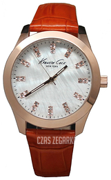 Kenneth Cole Biały/Skóra Ø39 mm KCW2023