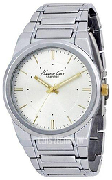 Kenneth Cole Biały/Stal Ø45 mm KCW3011