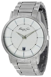 Kenneth Cole Biały/Stal Ø44 mm KCW3012