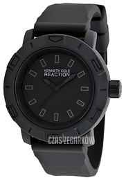Kenneth Cole Reaction Czarny/Guma Ø47 mm RK1269