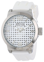 Kenneth Cole Reaction Biały/Guma Ø48 mm RK1319