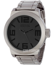 Kenneth Cole Reaction Czarny/Stal Ø48 mm RK3210