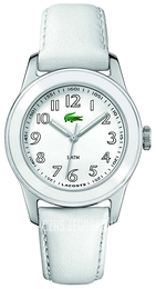 Lacoste Biały/Skóra Ø38 mm 2000453