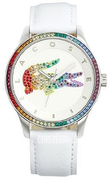 Lacoste Victoria Biały/Skóra Ø40 mm 2000822