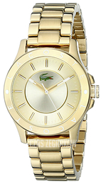 Lacoste Żółte złoto/Stal w odcieniu złota Ø33.23 mm 2000850