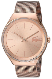 Lacoste Valencia Różowe złoto/Stal w kolorze różowego złota Ø38 mm 2000953