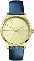 Lacoste Żółte złoto/Skóra Ø38 mm 2001047