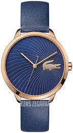 Lacoste Niebieski/Skóra Ø38 mm 2001058