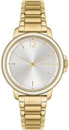 Lacoste Slice Srebrny/Stal w odcieniu złota Ø38 mm 2001221