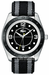 Lacoste Panama Czarny/Tkanina 2010575
