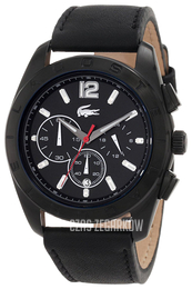 Lacoste Panama Czarny/Skóra Ø46 mm 2010609