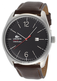 Lacoste Austin Czarny/Skóra Ø44 mm 2010682
