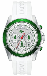 Lacoste Seattle Srebrny/Guma Ø43 mm 2010709