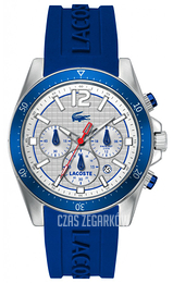Lacoste Seattle Srebrny/Guma Ø43 mm 2010711