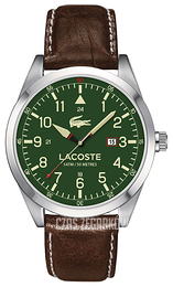 Lacoste Montreal Zielony/Skóra Ø44 mm 2010781