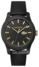 Lacoste 12.12 Czarny/Guma Ø43 mm 2010818