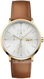 Lacoste Moon Srebrny/Skóra Ø40 mm 2010977