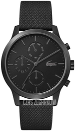 Lacoste 12.12 Czarny/Skóra Ø42 mm 2010997