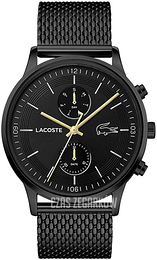 Lacoste Czarny/Stal Ø43 mm 2011099