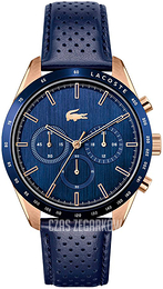 Lacoste Niebieski/Skóra Ø42 mm 2011111
