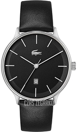 Lacoste Club Czarny/Skóra Ø42 mm 2011199