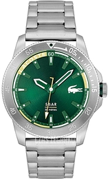 Lacoste Regatta Zielony/Stal Ø46 mm 2011204