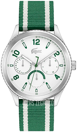 Lacoste Deuce Srebrny/Tkanina Ø44 mm 2011289