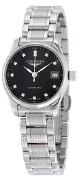 Longines Master Czarny/Stal Ø25.5 mm L2.128.4.57.6