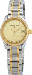 Longines Master Szampański/Stal Ø25.5 mm L2.128.5.38.7