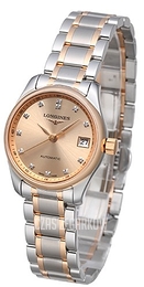 Longines Master Różowe złoto/18 karatowe różowe złoto Ø25.5 mm L2.128.5.99.7