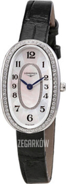 Longines Symphonette Srebrny/Skóra Ø18.9 mm L2.305.0.83.0