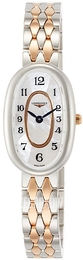 Longines Symphonette Biały/18 karatowe różowe złoto Ø18.9 mm L2.305.5.83.7